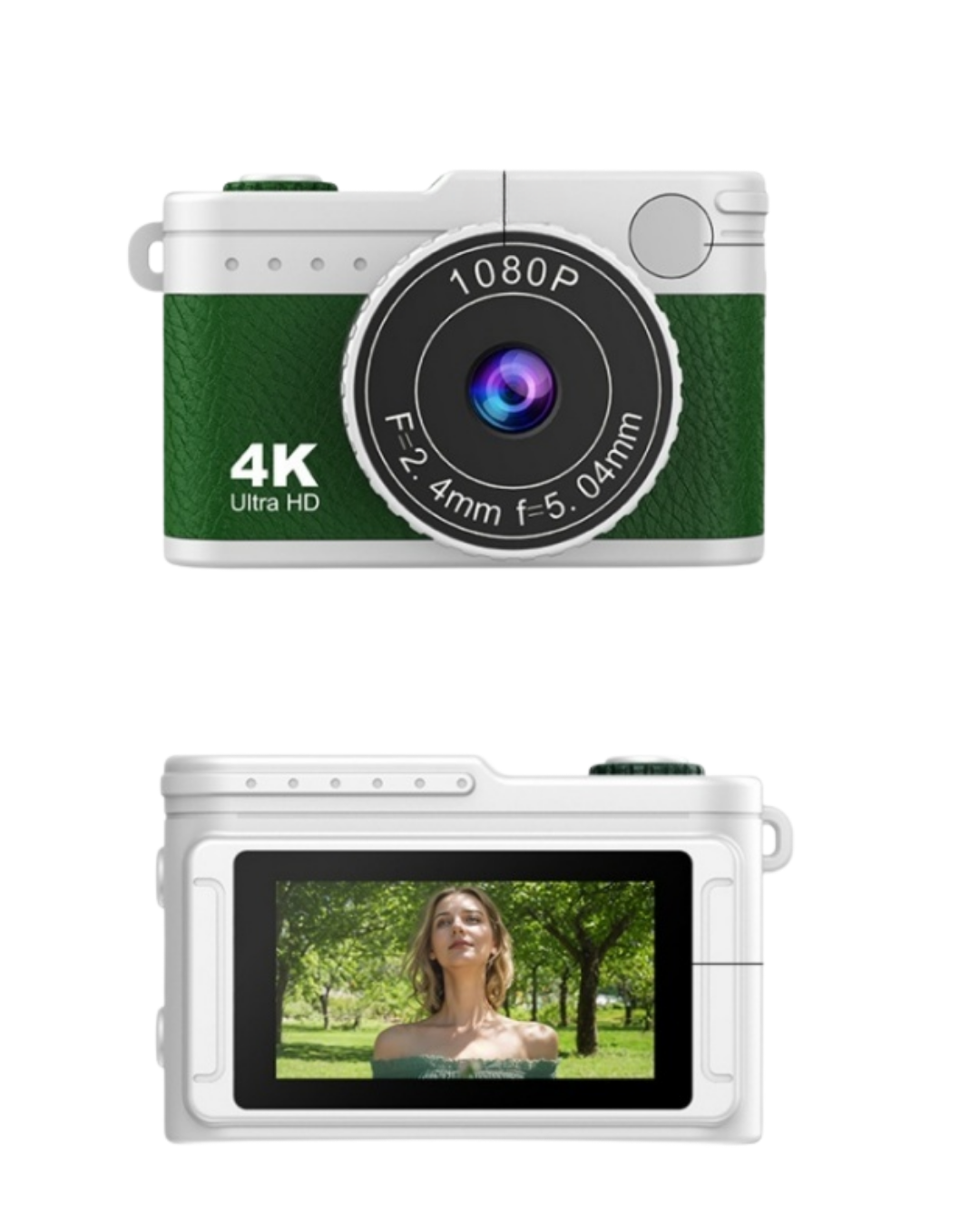 1080P HD Mini Dijital Kamera IPS Ekranlı Taşınabilir Fotoğraf Makinesi - Görsel 3