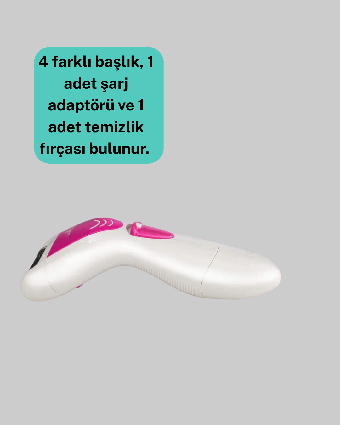 Çok Amaçlı Kadın Bakım Seti Epilasyon ve Törpü - Görsel 3