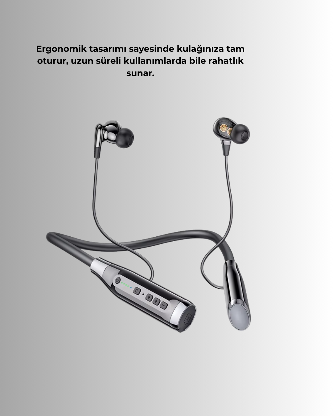 Kablosuz Dokunmatik Kulaklık HAİNO 120 - Görsel 4