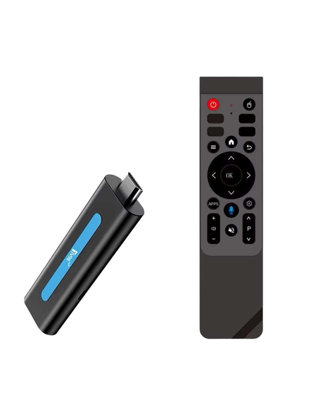 8K Android TV Stick Bas Konuş Destekli Güçlü Performans - Görsel 3