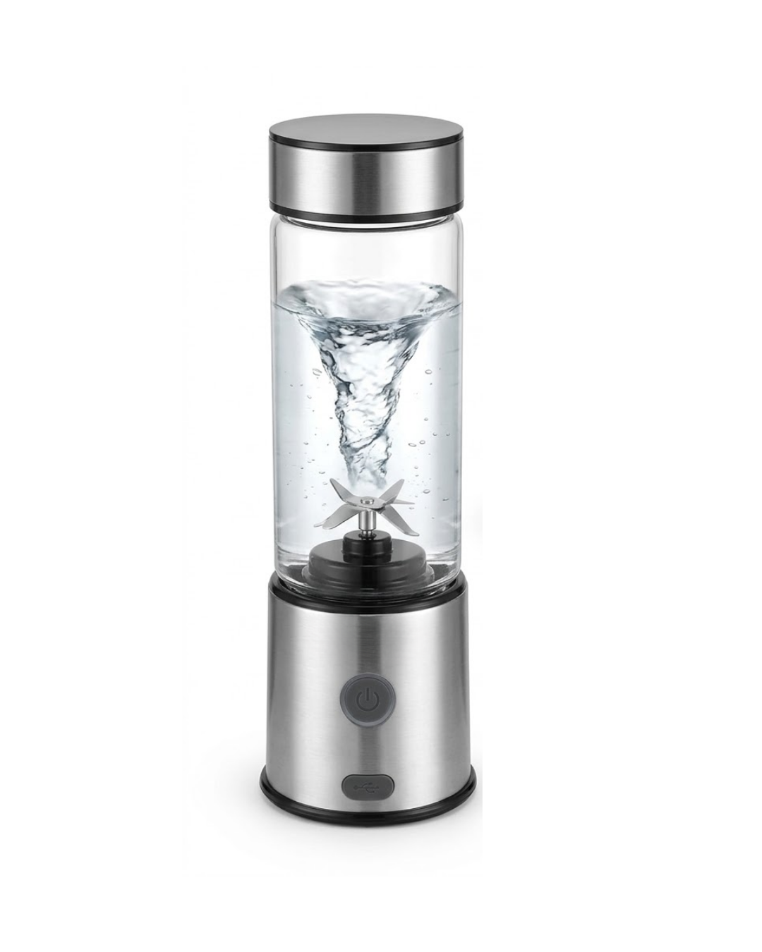 Taşınabilir Cam Blender 450 ml 350 ml Çift Hazneli Smoothie Blender - Görsel 3