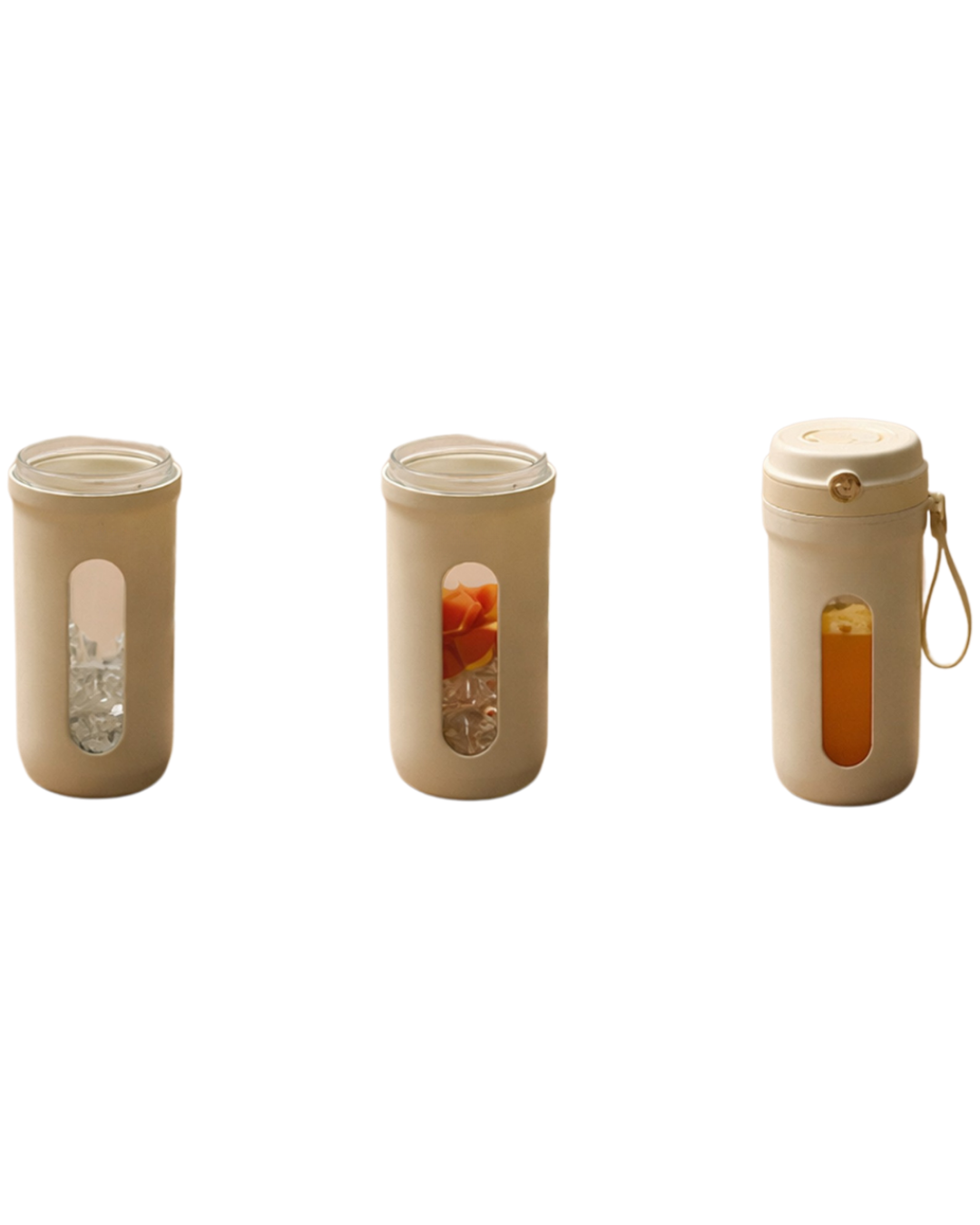 USB Şarjlı Mini Smoothie Blender Pratik Meyve Karıştırıcı 350 ML - Görsel 3