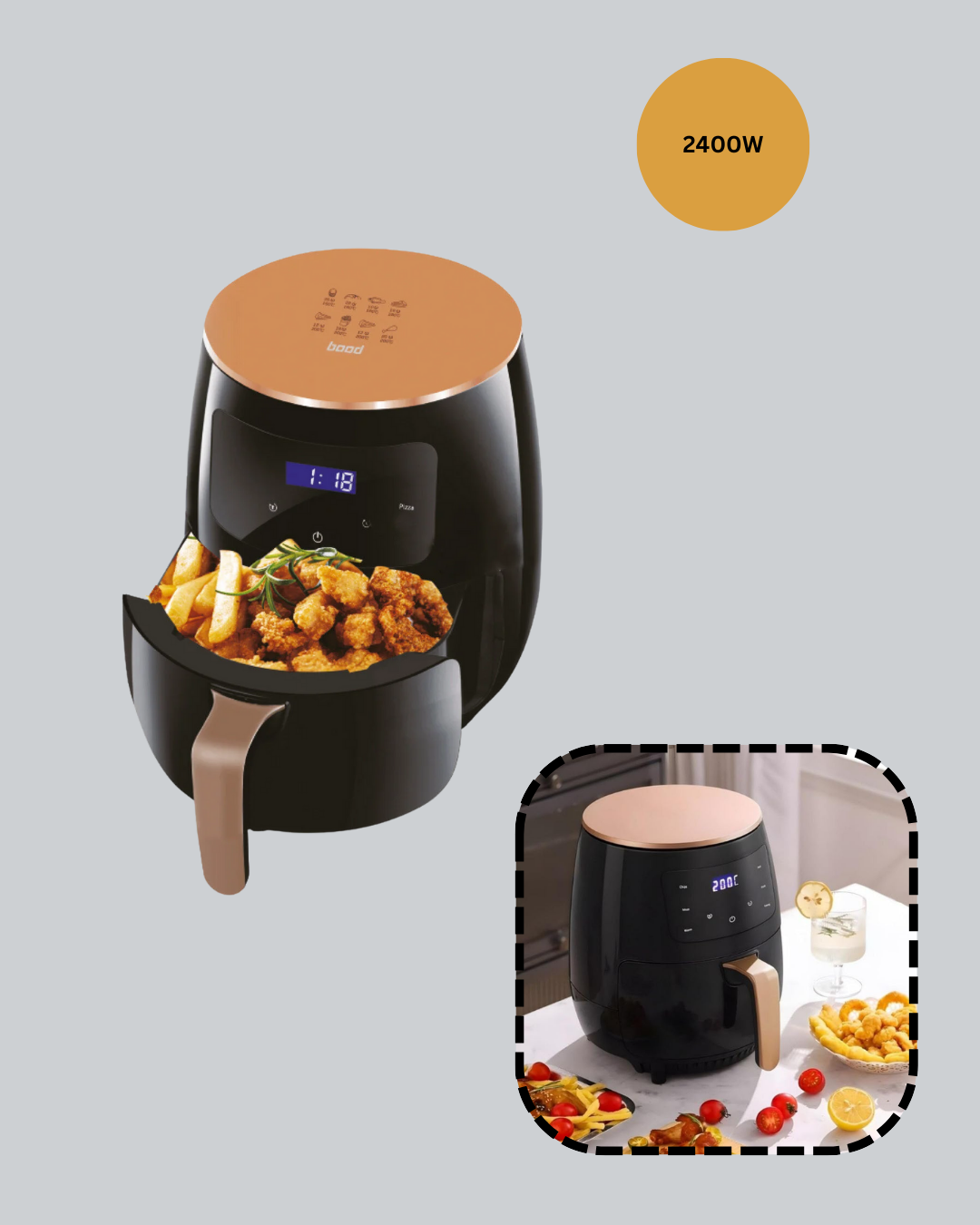 GW Airfryer - Görsel 3