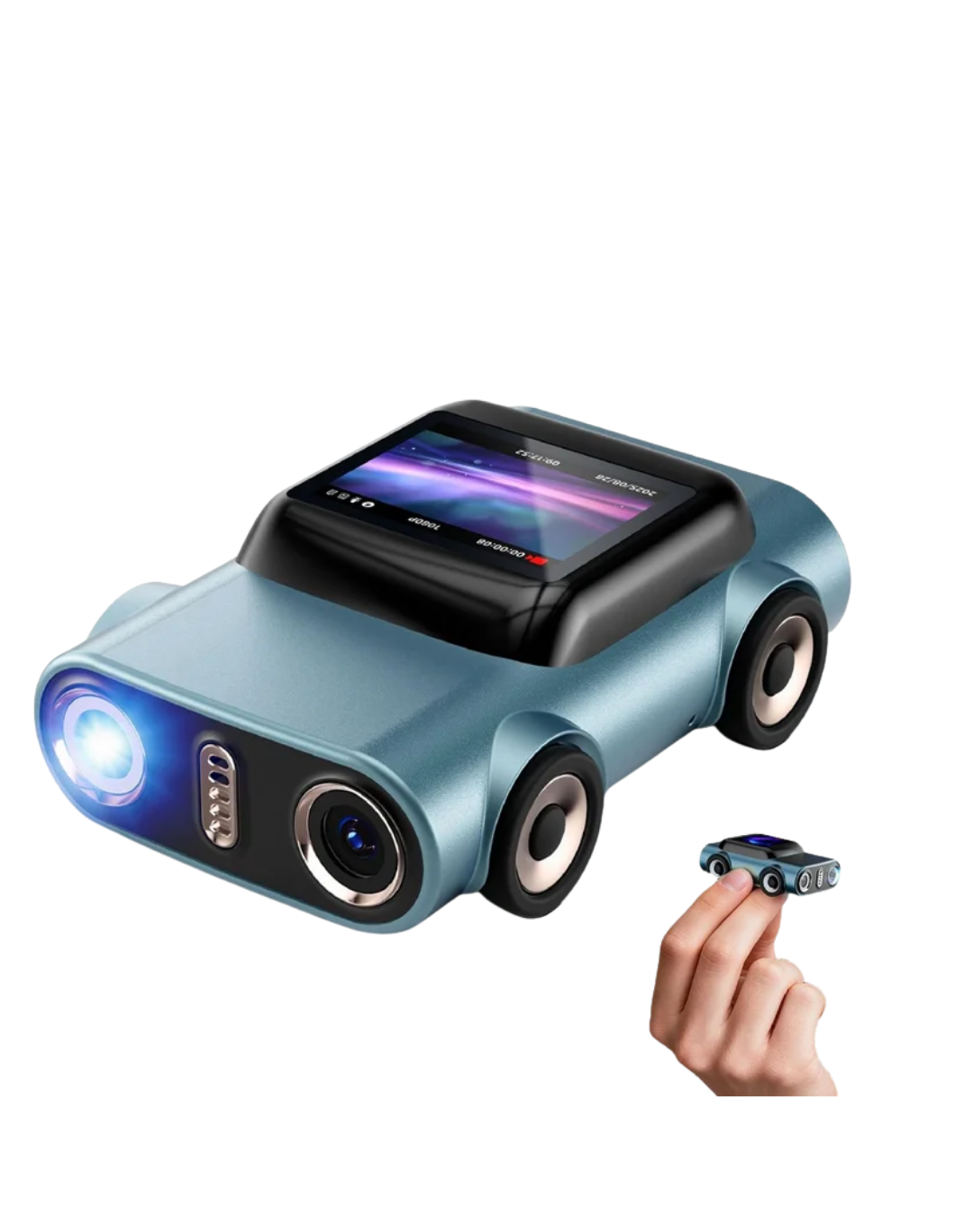 Mini Araç İçi Kamera Sürekli Kayıt Geniş Açılı - Görsel 3