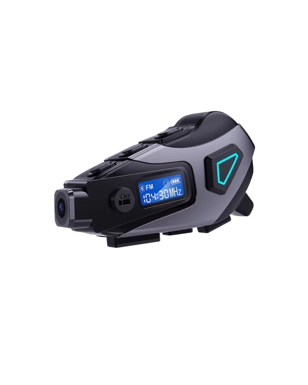 Motosiklet Kask Kulaklığı Bluetooth 5.3 Kamera ve FM Radyo Destekli - Görsel 4