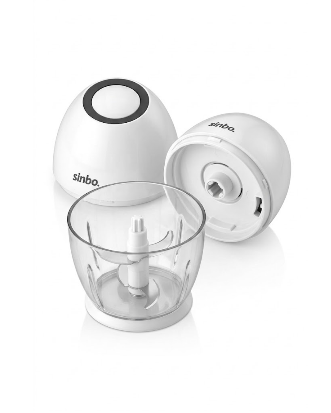 Kablosuz Mini Doğrayıcı 450 ML Şarjlı Sebze Doğrayıcı Paslanmaz Çelik Bıçaklı - Görsel 4