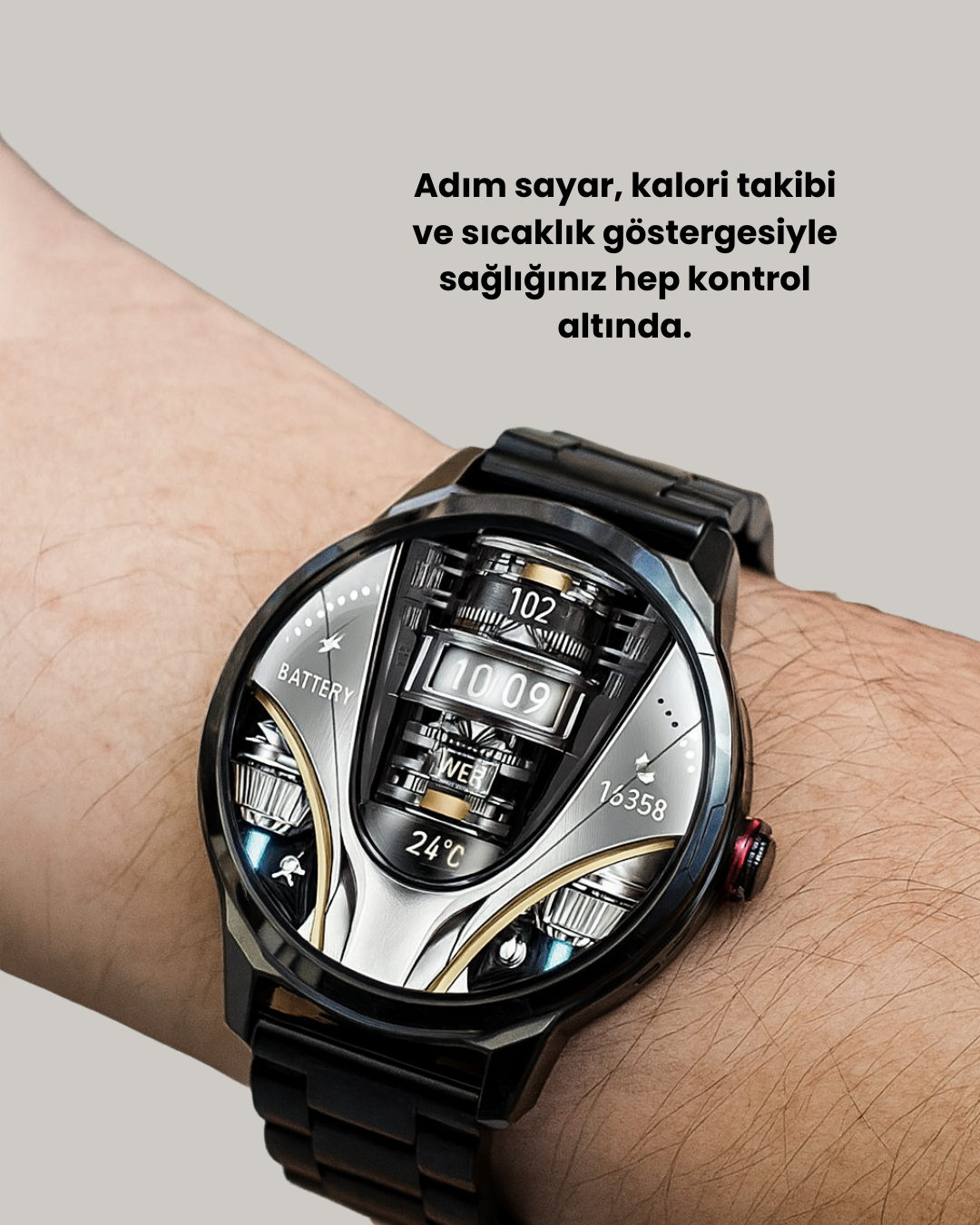 SW80 Akıllı Saat - Görsel 4
