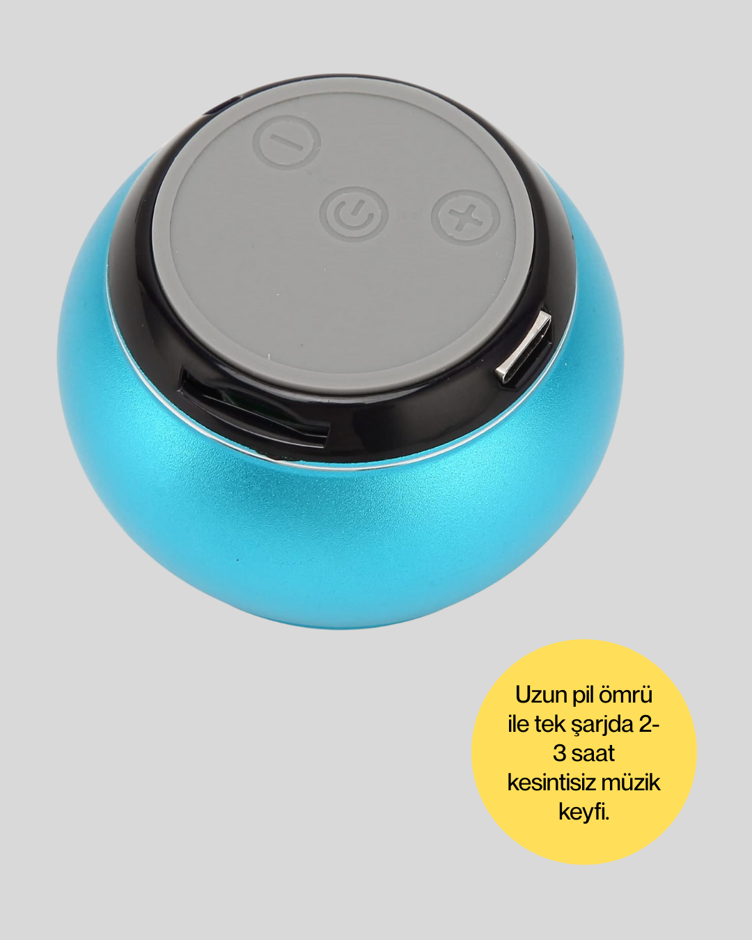 Taşınabilir Bluetooth Hoparlör | Eller Serbest Arama Özellikli - Görsel 4