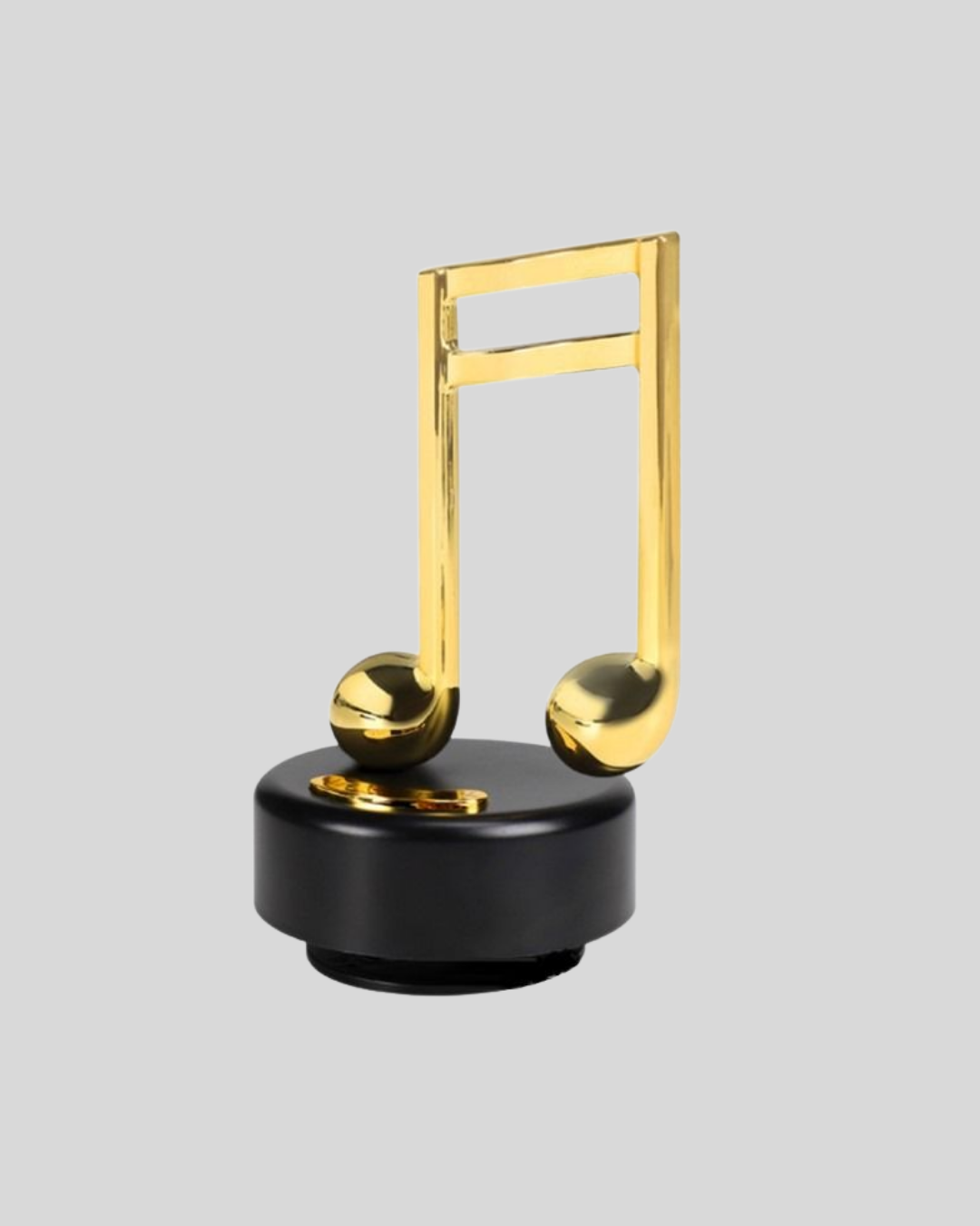Dönen Nota Figürlü Müzik Box Işıltılı Dekoratif Tasarım - Görsel 4