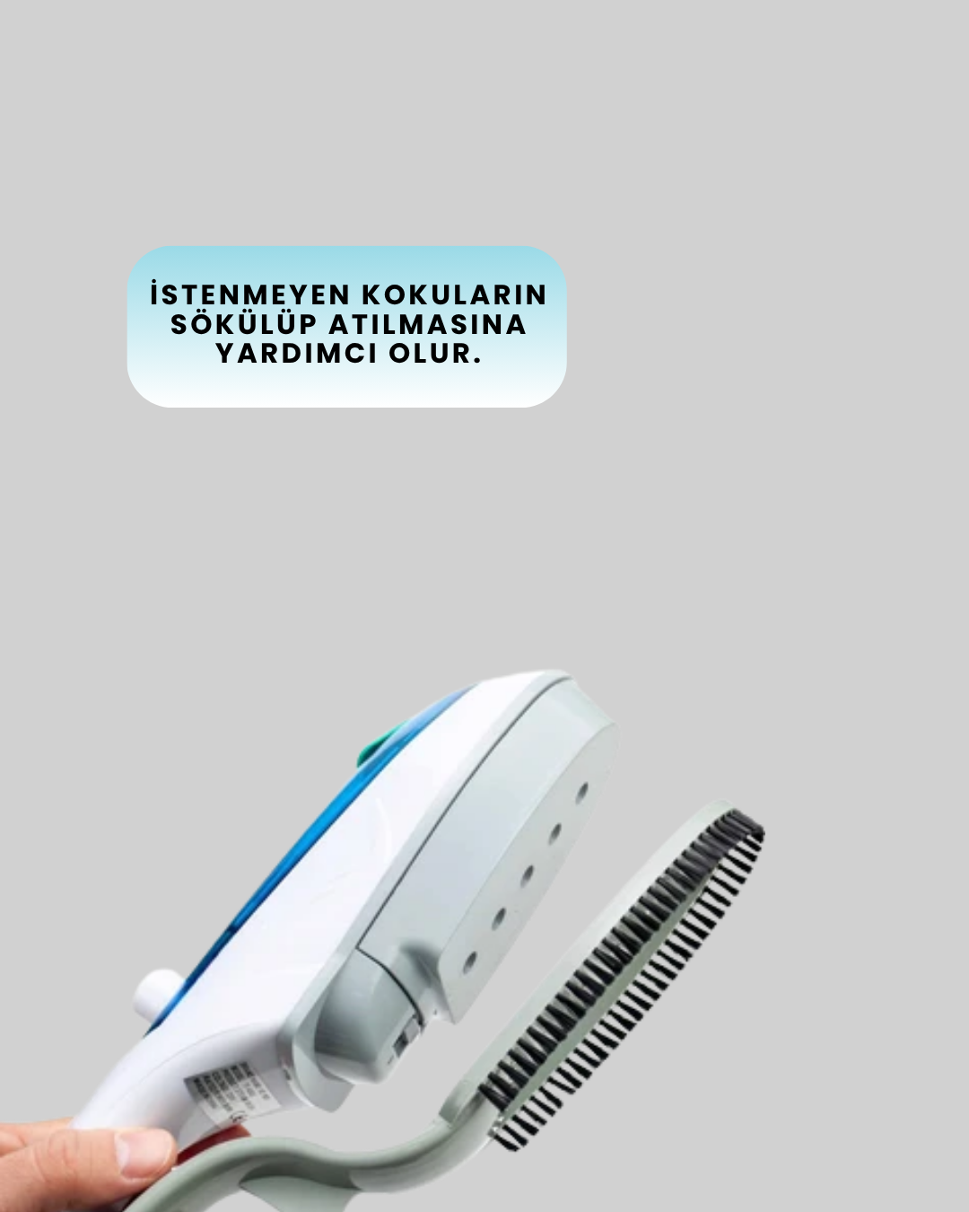 Buharlı Pratik Ütü Seyahat Tipi Kırışıklık Giderici - Görsel 3