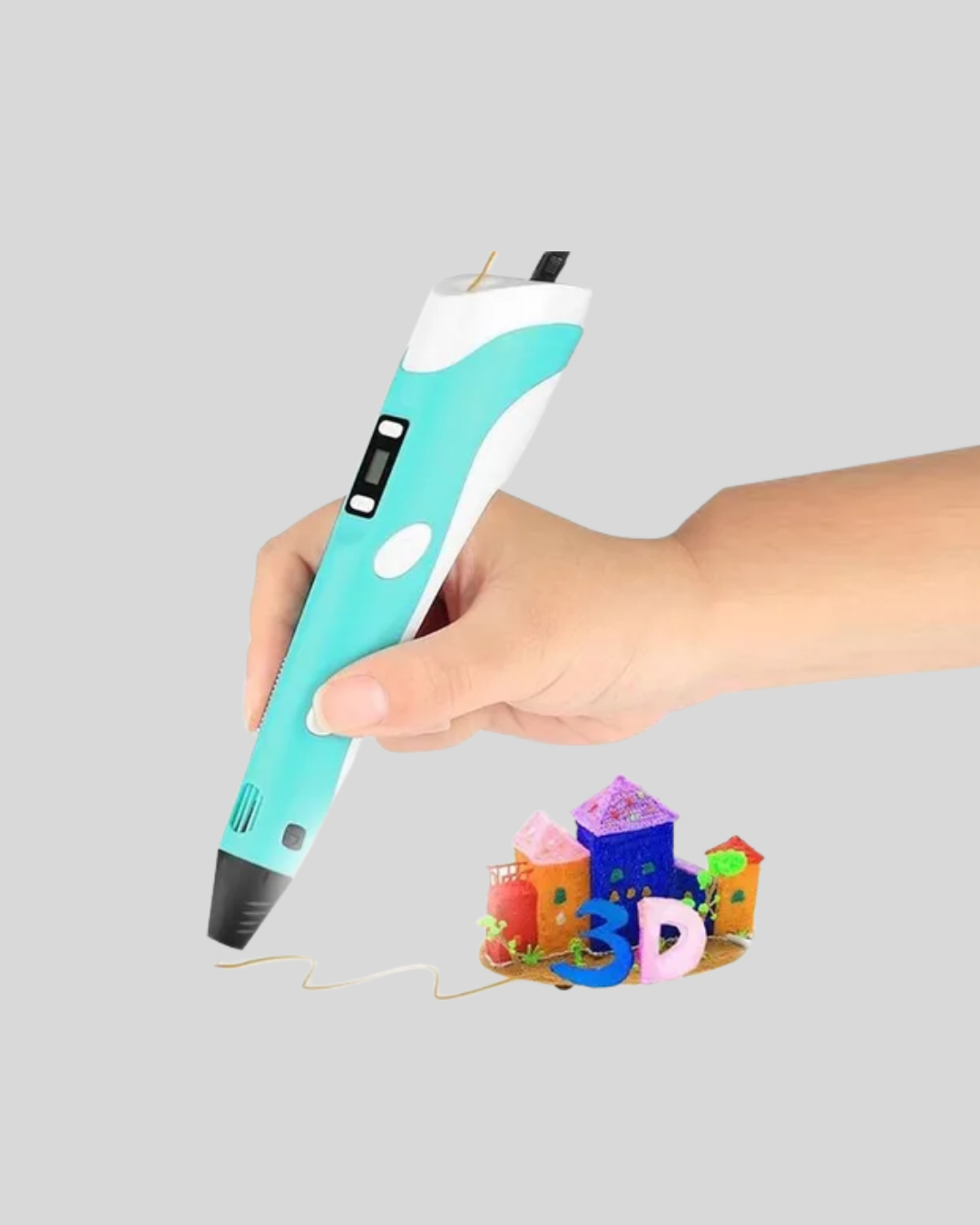Çocuklar İçin Güvenli 3D Yazıcı Kalem - Görsel 2