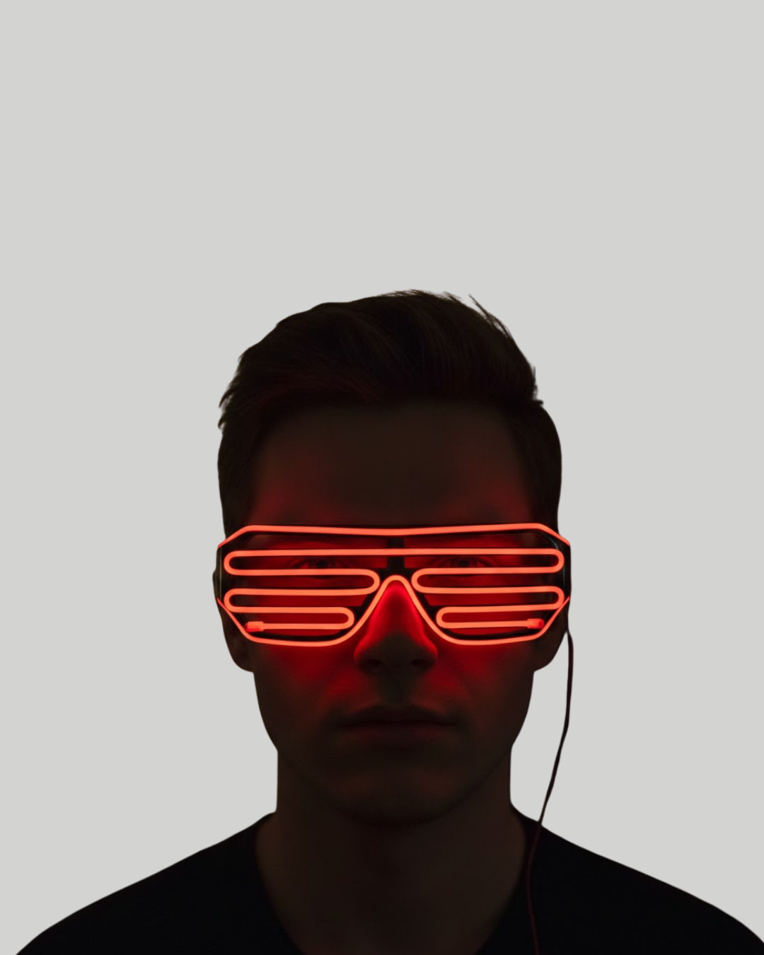 Parti ve Festival Aksesuarı LED Işıklı Gözlük - Görsel 4