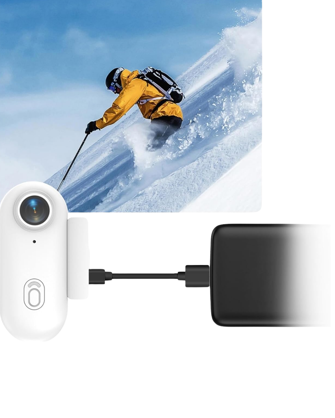 Su Altı Çekim Yapabilen Mini Kamera 30 Metre Waterproof WiFi Bağlantılı - Görsel 4