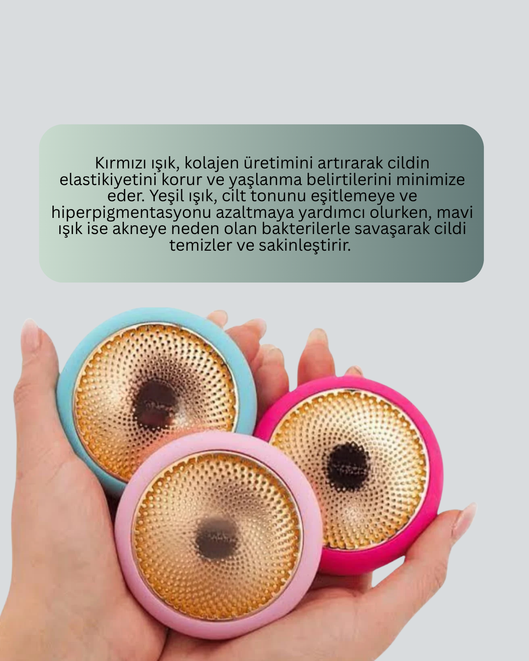 Hızlı ve Etkili Cilt Bakımı Sunan Mini Termoterapi Cihazı - Görsel 3