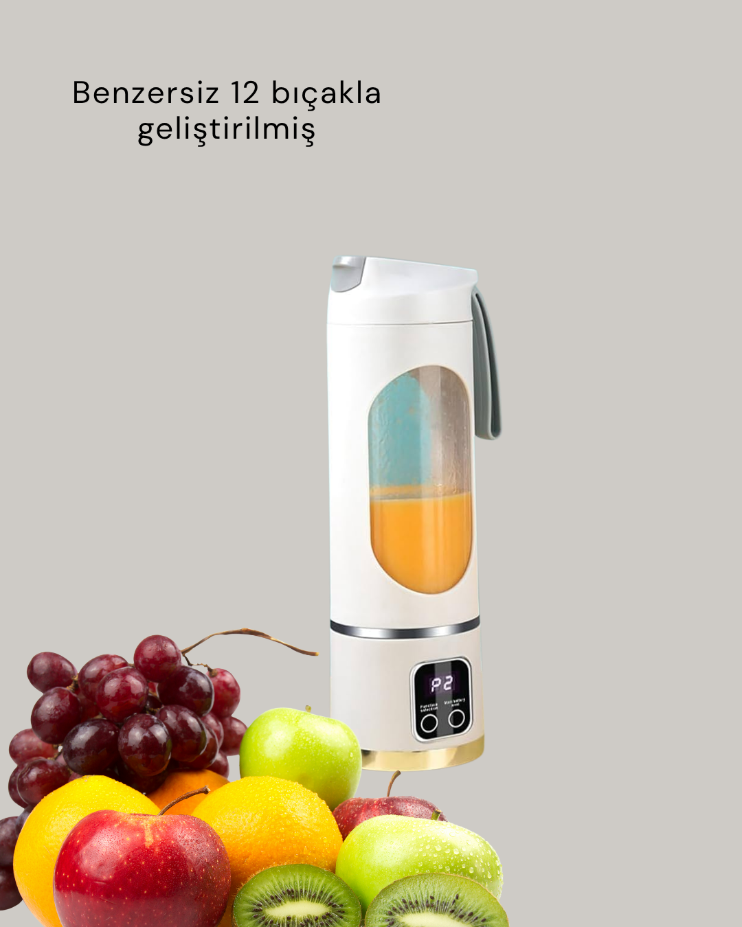 Taşınabilir Şarjlı Blender - Görsel 4