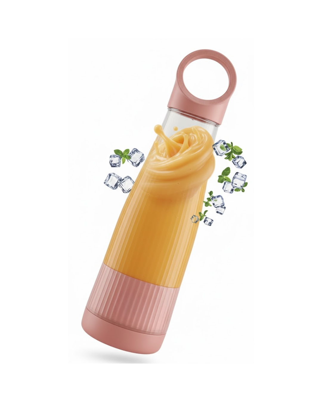 Ev Ofis ve Seyahat İçin Taşınabilir Smoothie Blender - Görsel 4