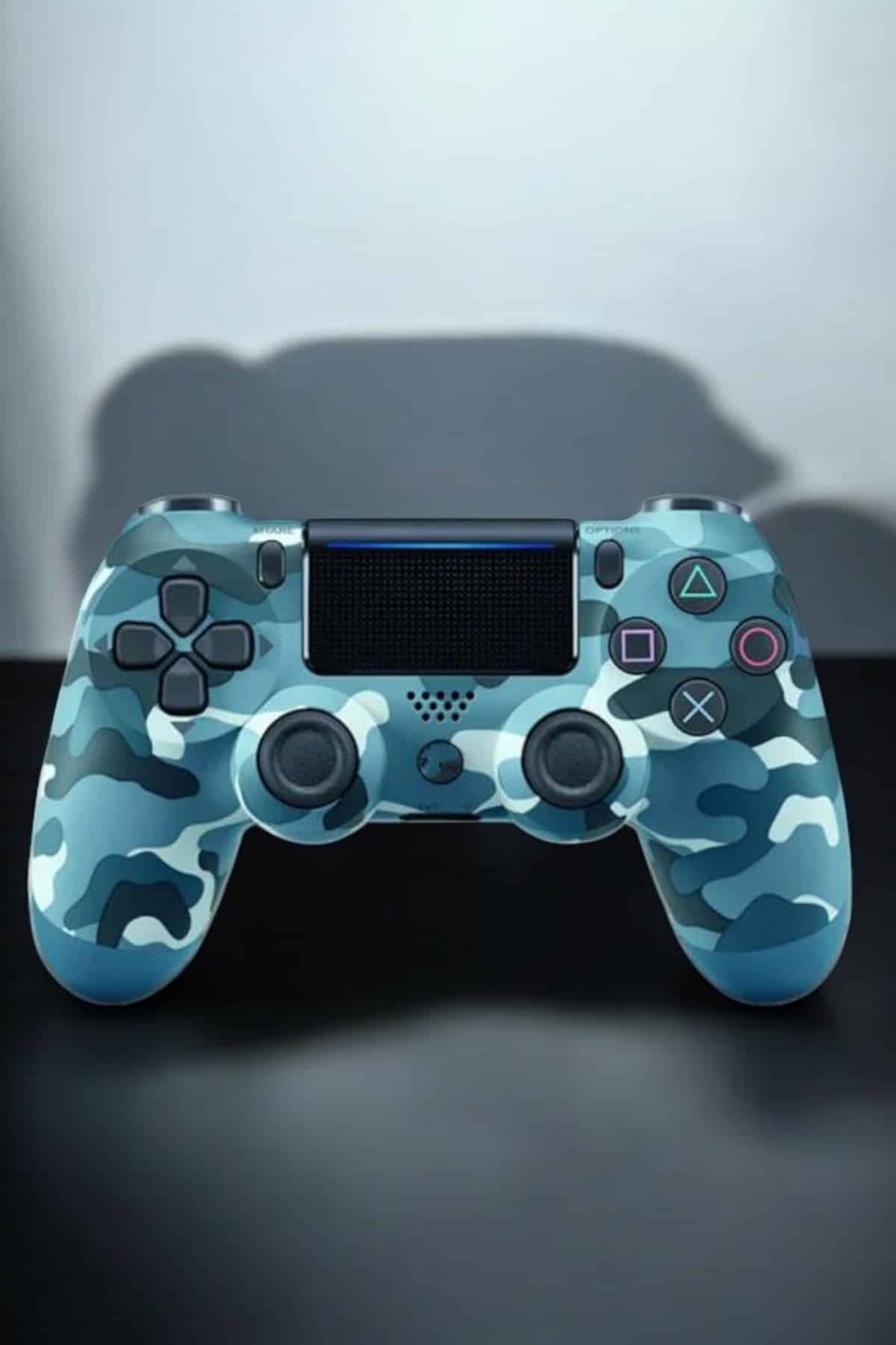 PS4 Oyun Kolu Kamuflaj Desenli Joystick - Görsel 2