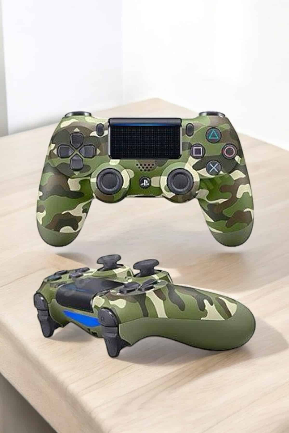 Kamuflaj Desenli Joystick PS4 Oyun Kolu - Görsel 4