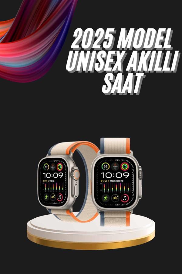 Akıllı Saat Kol Saati Android ve İOS Uyumlu Nabız Ölçer Sesli Asistan - Görsel 2