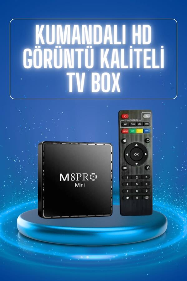 Android Tv Smart Box Kablosuz MX Box Android Tv Smart Box - Görsel 2