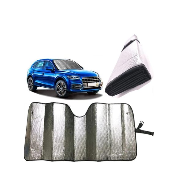 Katlanabilir Araç Ön Cam Güneşlik Isı ve Işık Önleyici Honda Civic Peugeot 3008 Volkswagen Passat Nissan Qashqai - Görsel 5