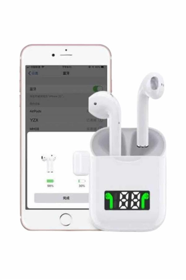 Bluetooth Kulaklık Dokunmatik Kontrol Uzun Pil Ömrü Dijital Göstergeli - Görsel 4