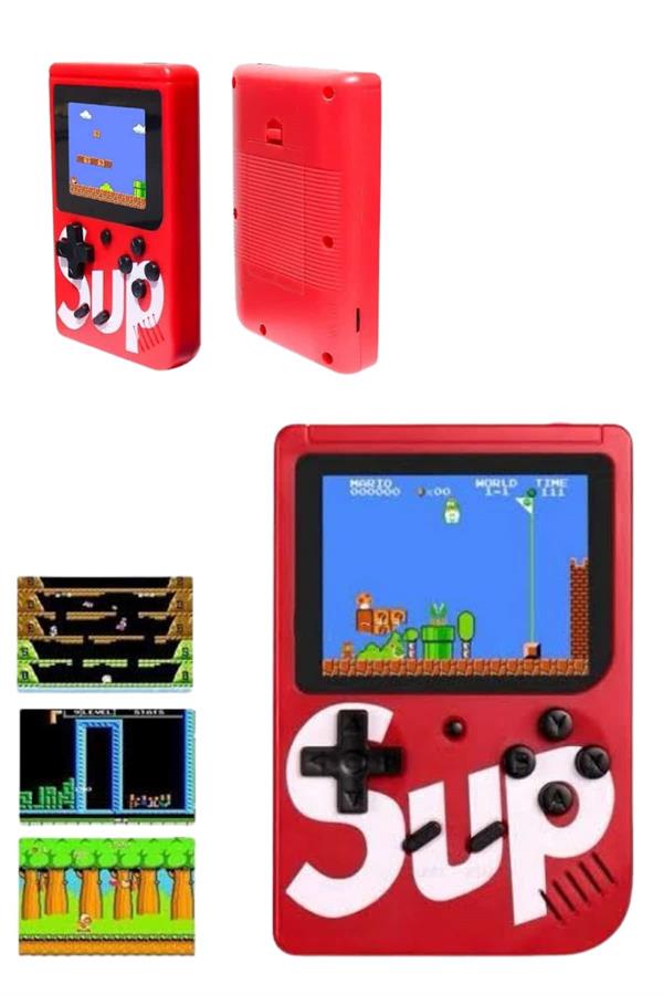 Çocuklara Özel Taşınabilir Sup El Atarisi 400 Oyunlu Nostaljik Oyun Konsolu - Görsel 4