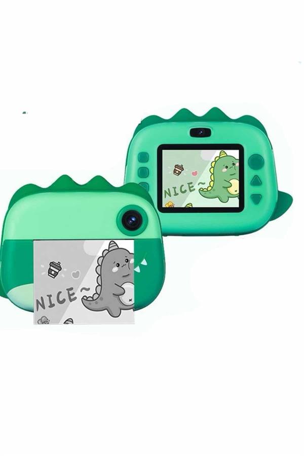 Dijital HD Video Kamera Çocuk Fotoğraf Makinesi Anlık Termal Rulo - Görsel 5