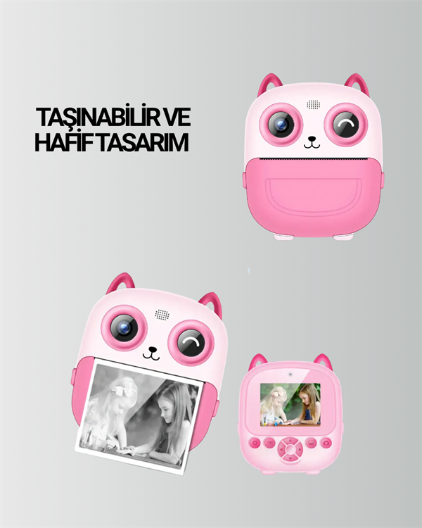 Termal Yazıcılı Dijital Kamera – USB Şarjlı, HD Video Destekli - Görsel 4