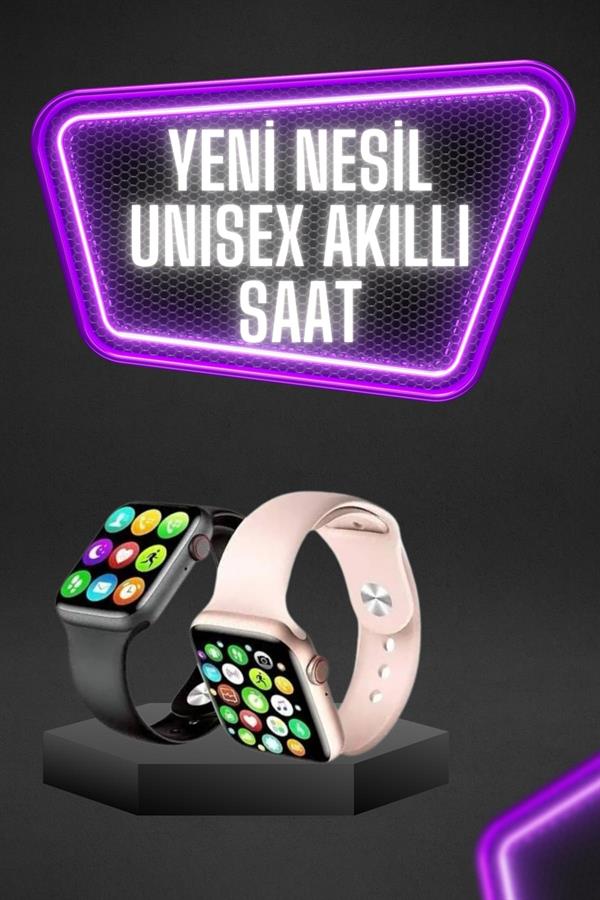Dokunmatik Ekran Akıllı Saat Tema Değiştirme Şık ve Modern Unısex - Görsel 2