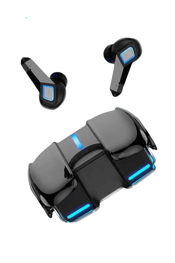 Gamer Kulaklık Gecikme Yapmaz Yüksek Ses Kaliteli Kablosuz Bluetooth Kulaklık - Görsel 5