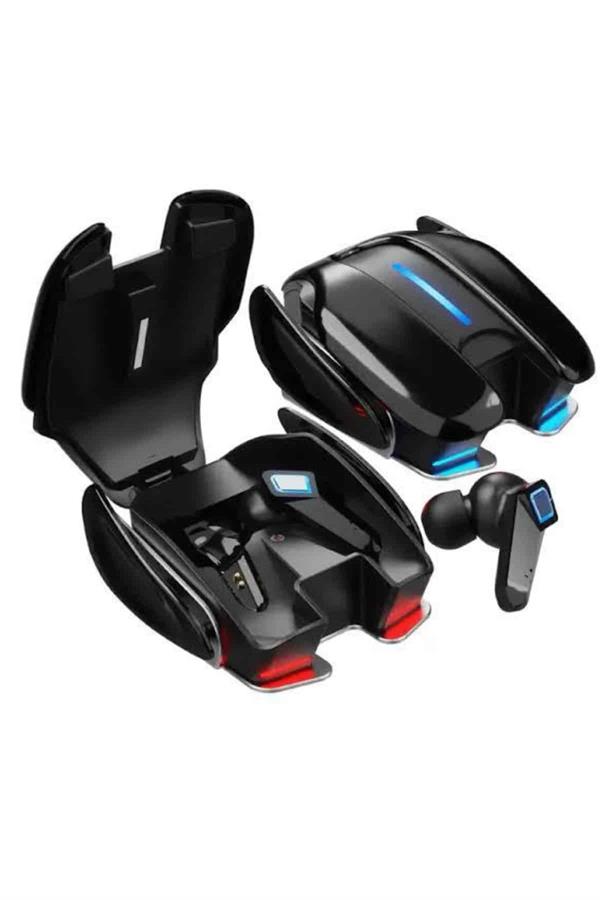 Gamer Kulaklık Gecikme Yapmaz Yüksek Ses Kaliteli Kablosuz Bluetooth Kulaklık - Görsel 3