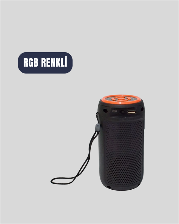 Mini LED Bluetooth Hoparlör GTS 1731 – Çoklu Ortam Desteği ve Hafif Tasarım - Görsel 2
