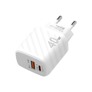 ALLY TE-PD08 40W Type-C + USB QC3.0 PD Hızlı Şarj Adaptörü Şarj Başlığı-(5775)