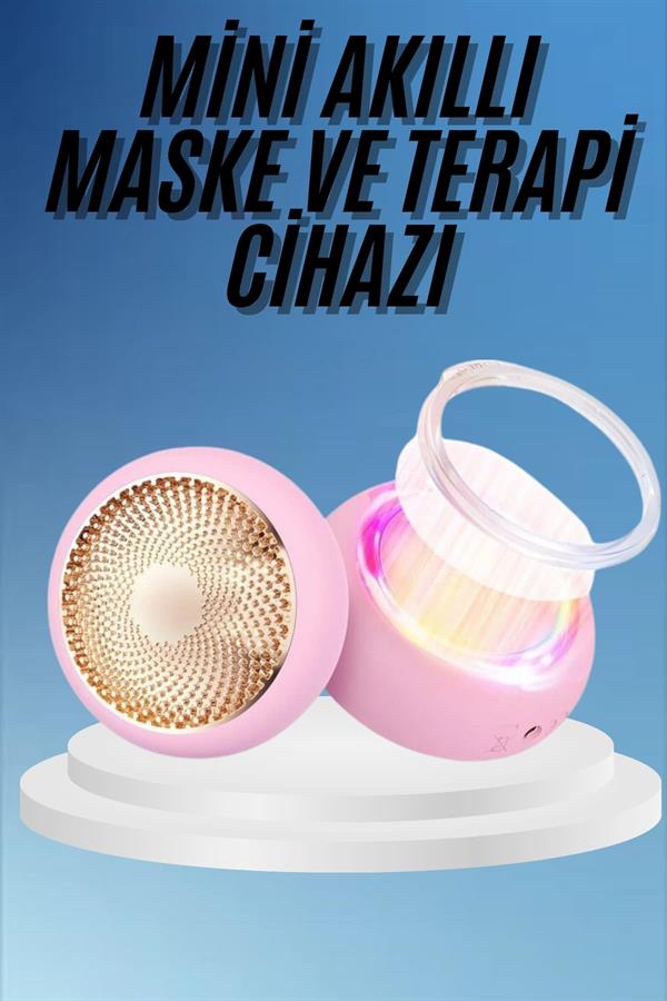 Işık Terapi Cihazı Led Işık Akıllı Maske Cihazı Mini Taşınabilir - Görsel 2