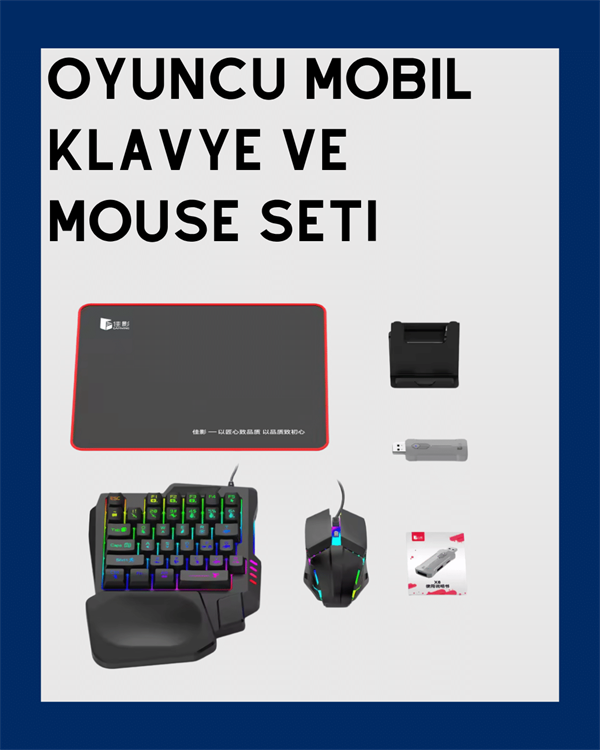Kablosuz Mobil Oyun Kiti – 5 Parça Tam Set - Görsel 2