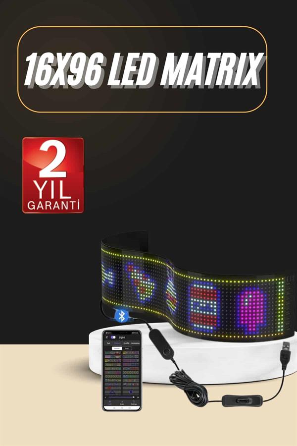 Led Ekran Matrix Panel En Büyük Boy Araba Yazısı - Görsel 2