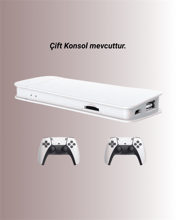 M15 Retro Konsol – 20.000 Oyunlu, Çift Gamepadli, 4K HDMI - Görsel 3