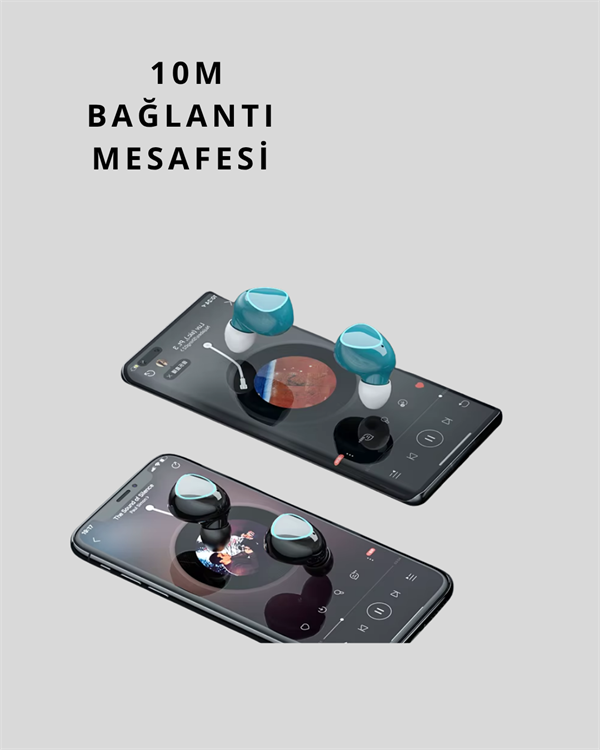 M22 Kablosuz Kulaklık Seti – Fonksiyonel ve Dayanıklı Tasarım - Görsel 4