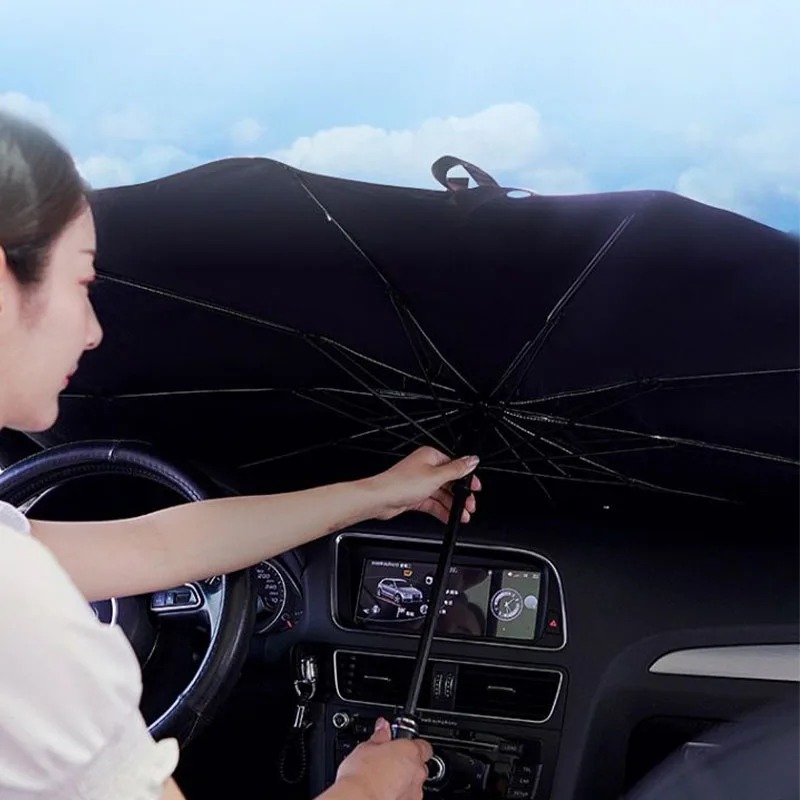 Hyundai i20, Seat Arona, Toyota Aygo, Nissan Micra, Peugeot 2008 Uyumlu Oto Şemsiye - Görsel 5