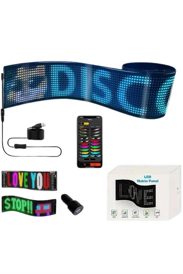 Matrix Led Dijital Ekran Kumandalı LED Ekran Yazı - Görsel 3