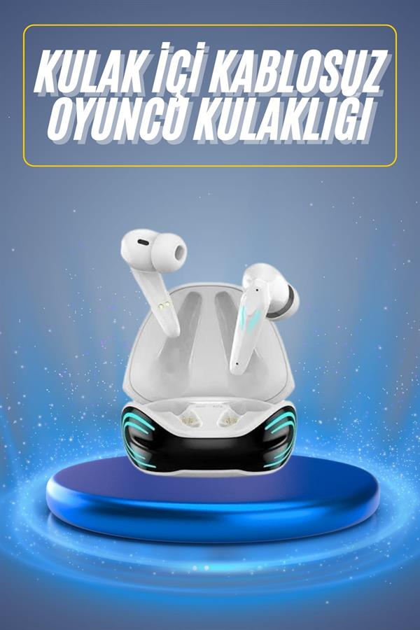Mini Gaming Kulaklık Oyuncu Kulaklığı Bluetooth Kulaklık Android ve İOS Uyumlu - Görsel 2