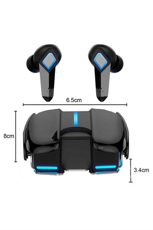 Oyuncu Kulaklığı Gamer Kulaklık ANC Özelliği RGB Işıklı K68 Bluetooth Kulaklık - Görsel 5