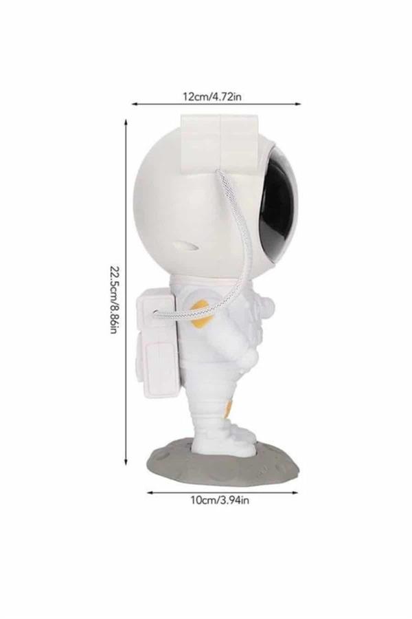 Projeksiyon Astronot Lamba Speaker Sevimli Astronot Bluetooth Hoparlör - Görsel 4