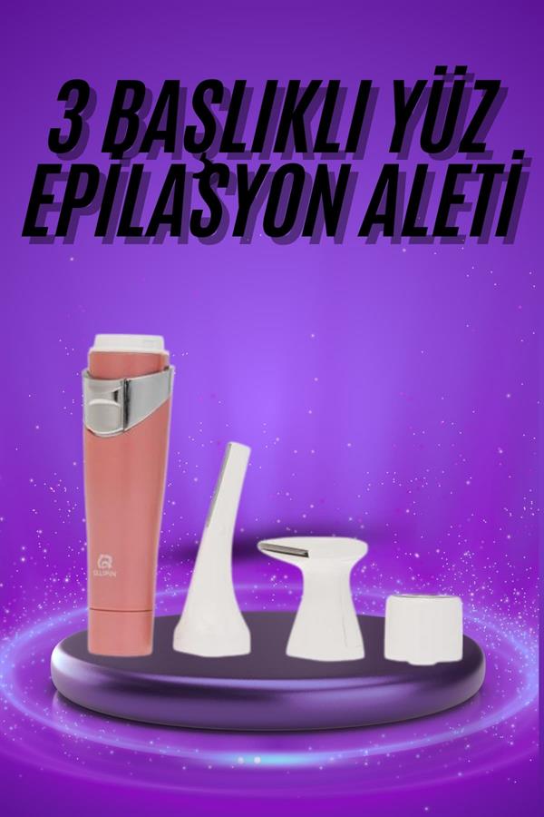 Tüm Cilt Tipleri Için 3 Başlıklı Yüz Çene Kıl Tüy Alma Tüm Cilt Tiplerine Uygun - Görsel 2