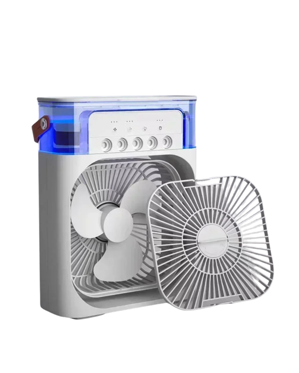 Mini USB Klima Fan | 3 Kademeli Spreyli Hava Soğutucu, Taşınabilir - Görsel 3