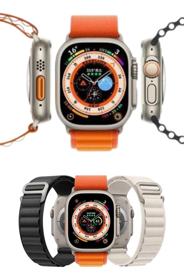 Yeni Nesil Akıllı Saat Çok Yönlü Titreşimli 49 MM Android ve İOS Uyumlu - Görsel 4
