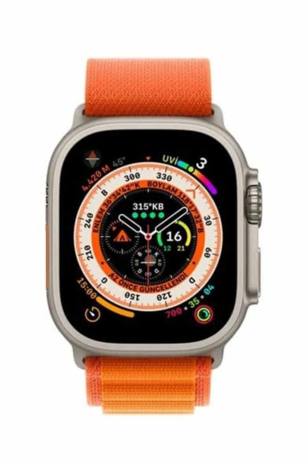 Yeni Nesil Akıllı Saat Çok Yönlü Titreşimli 49 MM Android ve İOS Uyumlu - Görsel 3