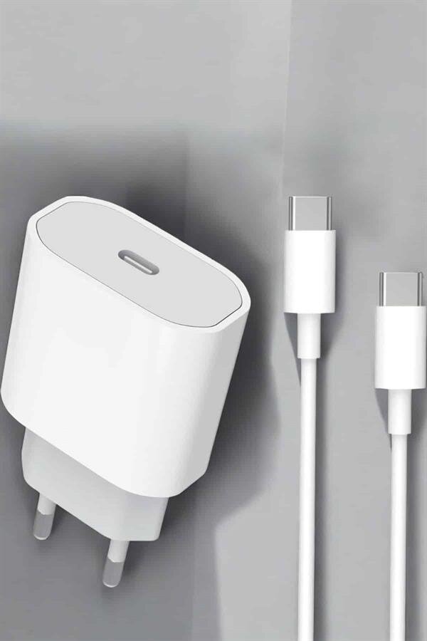 Güç Adaptörü ve Kablosu Şarj Aleti 15/15 Pro Max Uyumlu Hızlı Şarj - Görsel 4