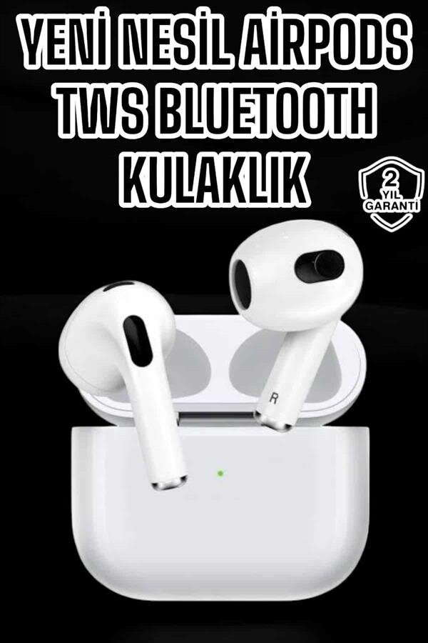 3.Nesil TWS Bluetooth Kulaklık Mikrofonlu ANC Özelliği Dokunmatik Kontrol - Görsel 2